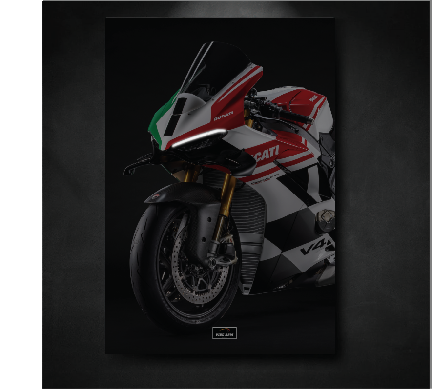 NEON Painting Ducati Panigale V4