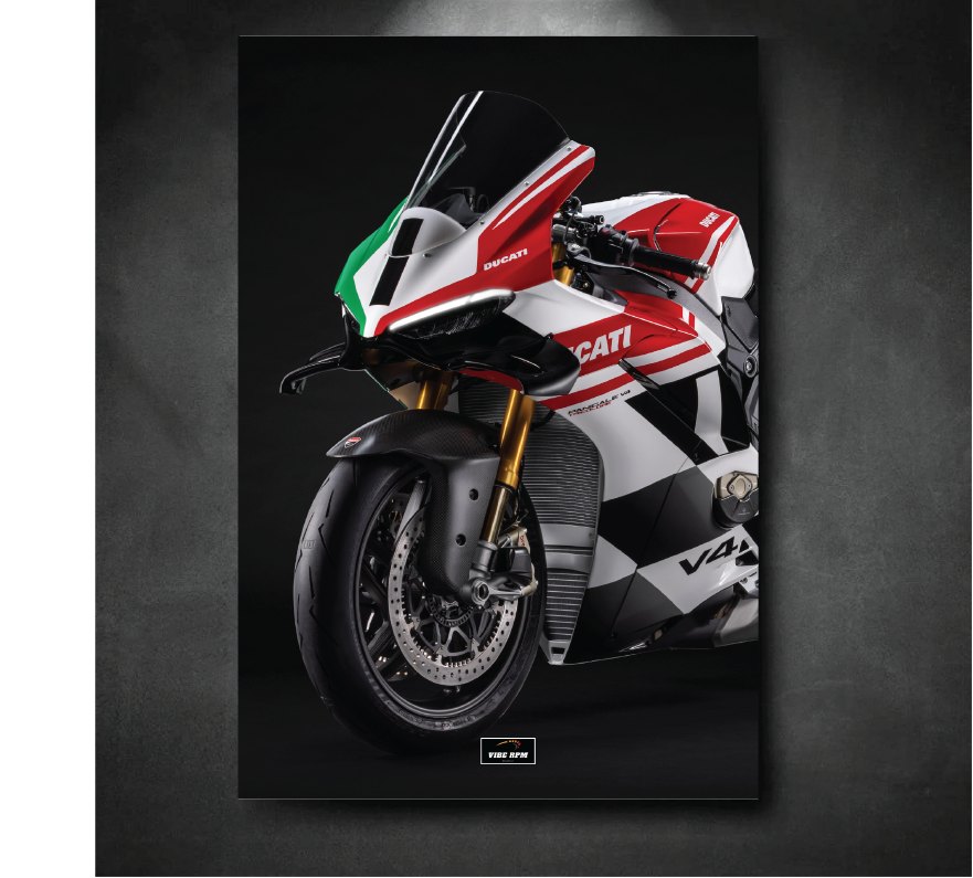 NEON Painting Ducati Panigale V4