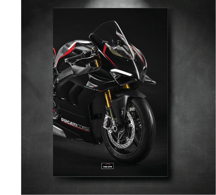 NEON Painting Ducati Panigale V4 SP