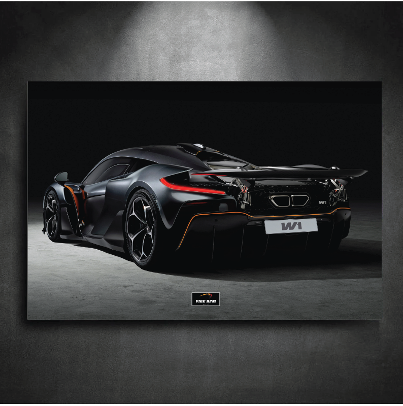 Tableau NÉON McLaren W1