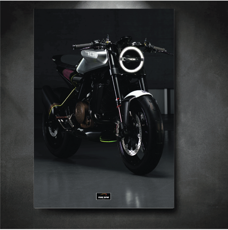 Tableau NEON Husqvarna Svartpilen 701