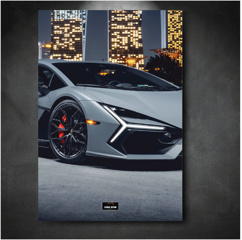 Tableau NEON Lamborghini Revuelto Initiate