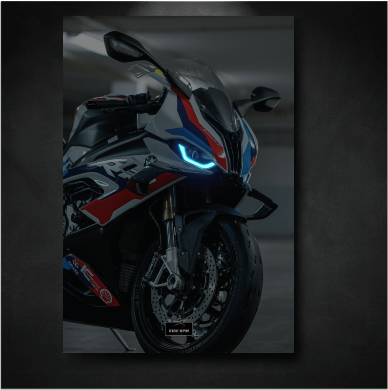 BMW S1000 RR NEON board