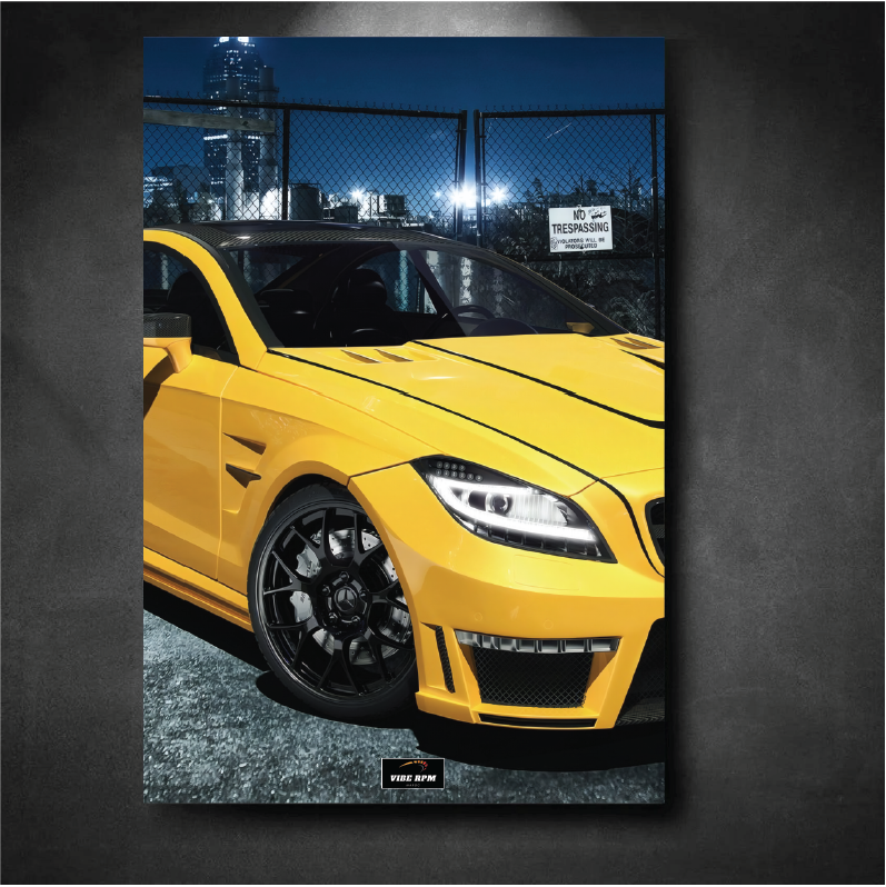 Mercedes AMG CLS 63S NEON board