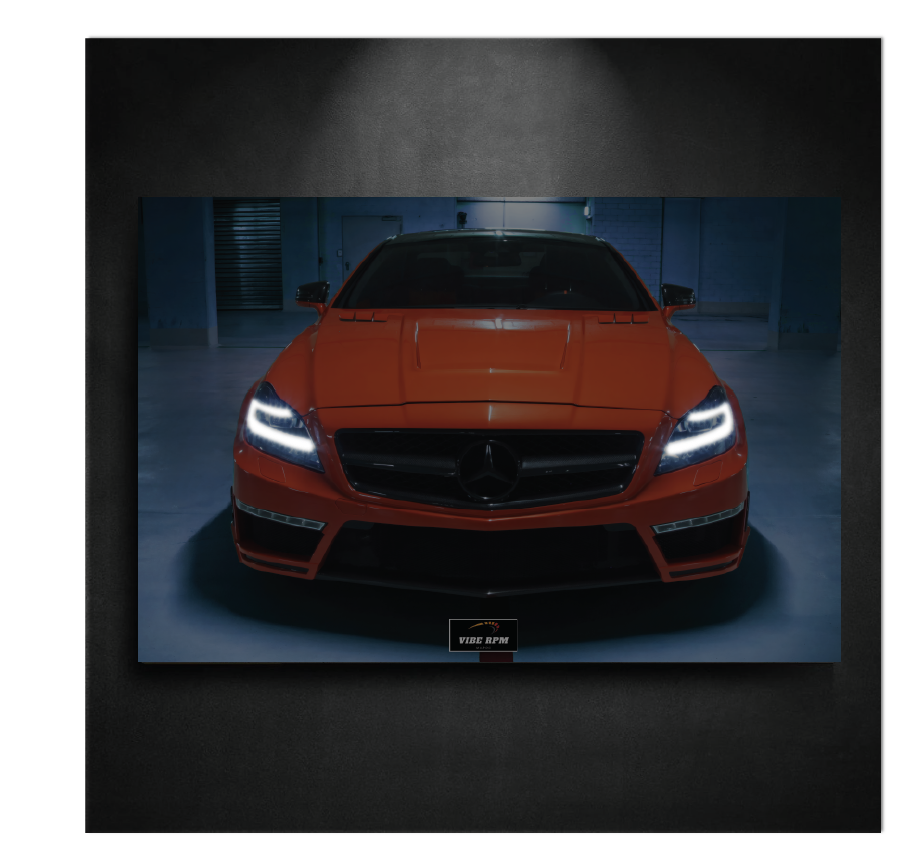 Mercedes AMG CLS 63S NEON board