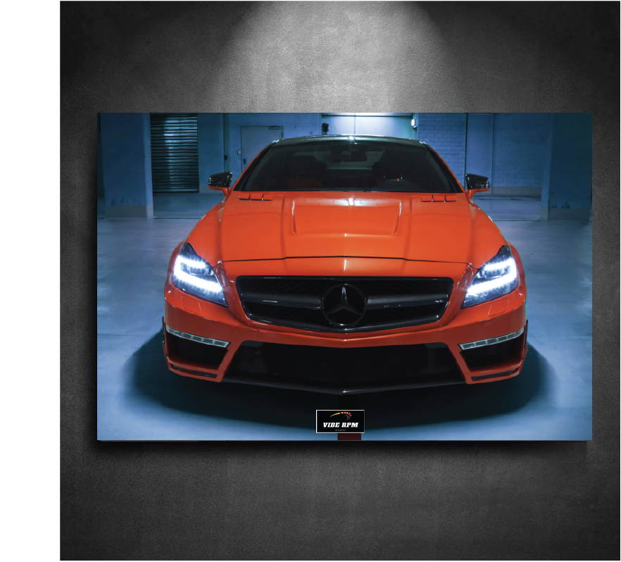 Mercedes AMG CLS 63S NEON board