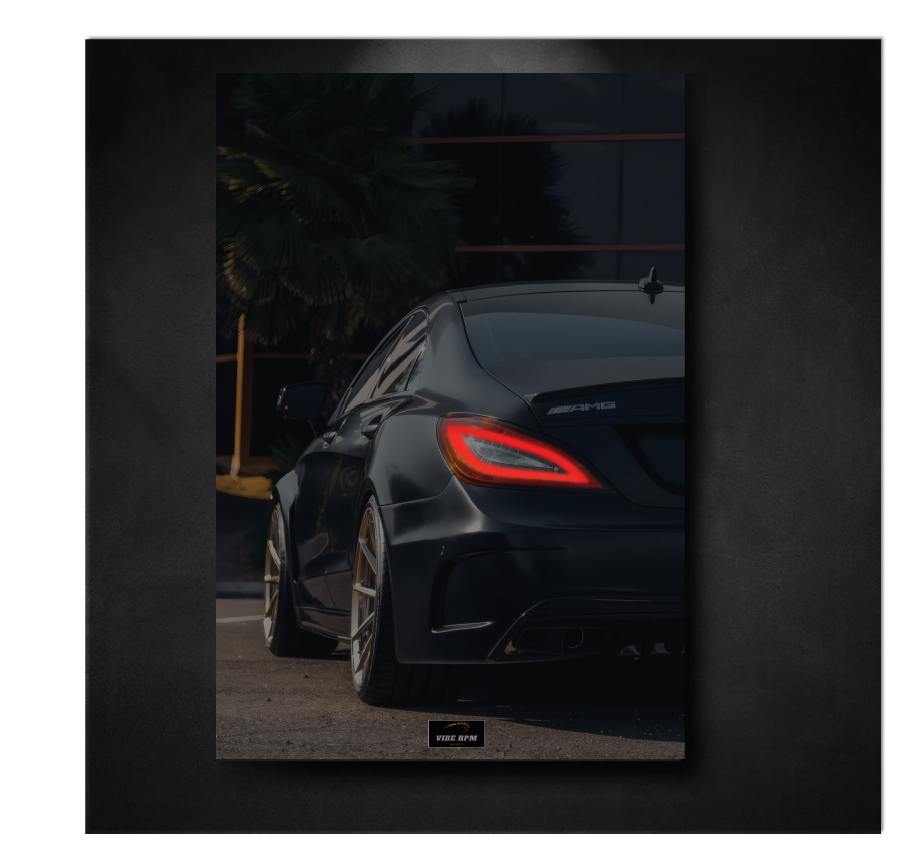 Mercedes AMG CLS 63S NEON board