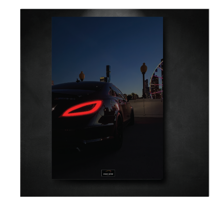 Mercedes AMG CLS 63S NEON board