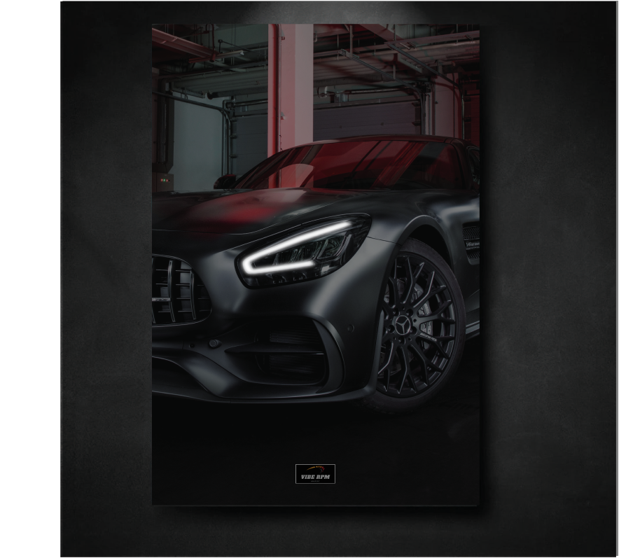 NEON Mercedes AMG GT R Painting