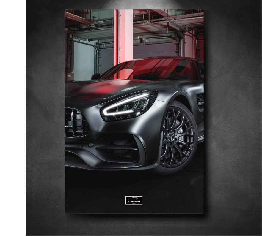NEON Mercedes AMG GT R Painting