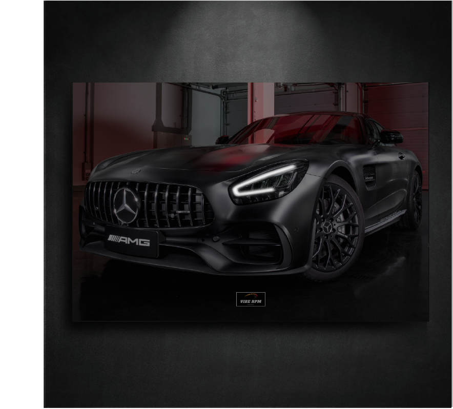 NEON Mercedes AMG GT R Painting