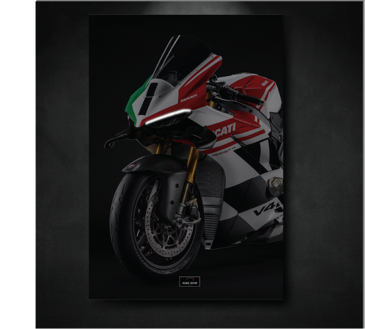 NEON Painting Ducati Panigale V4