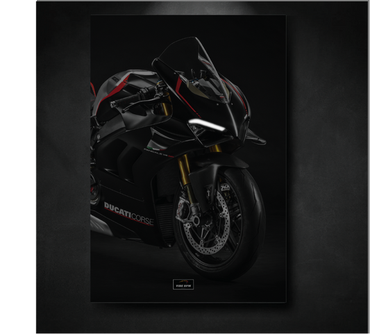 NEON Painting Ducati Panigale V4 SP
