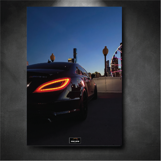 Mercedes AMG CLS 63S NEON board