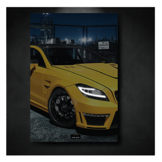 Mercedes AMG CLS 63S NEON board
