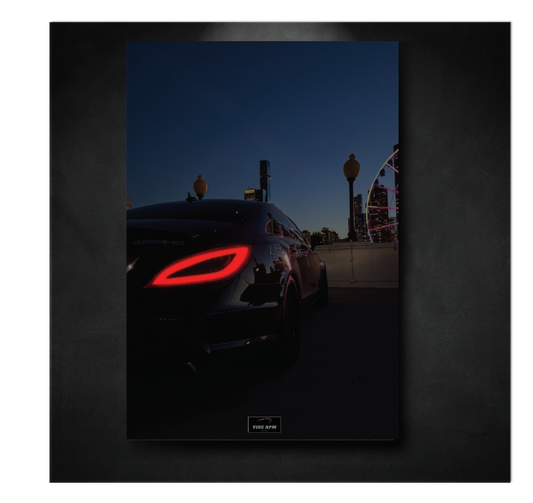 Mercedes AMG CLS 63S NEON board