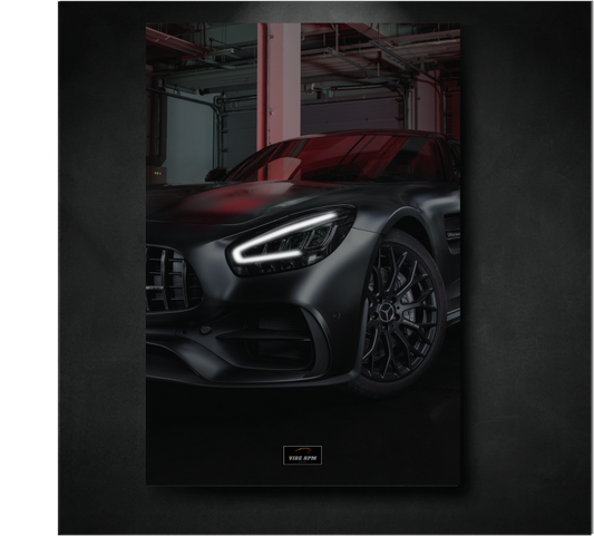 NEON Mercedes AMG GT R Painting