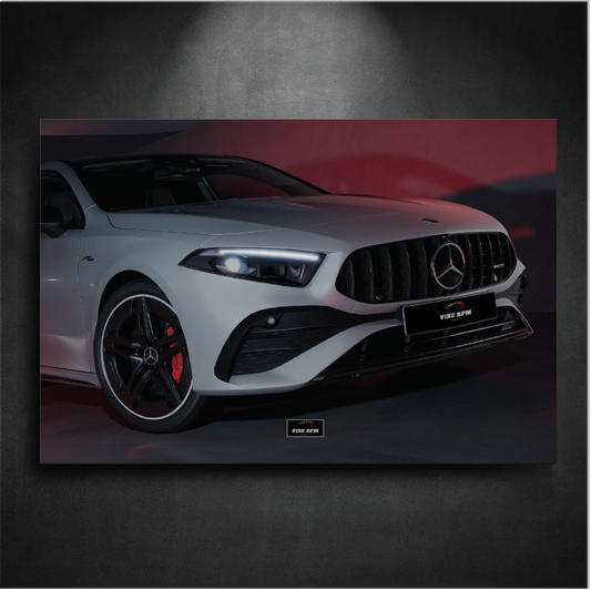 NEON painting Mercedes AMG A 35
