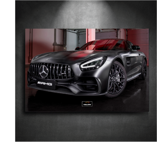 NEON Mercedes AMG GT R Painting